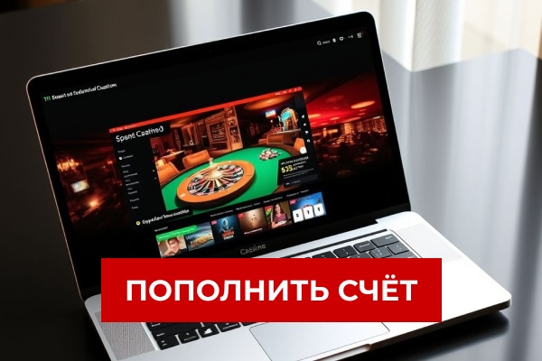 Пополнить средства на счете